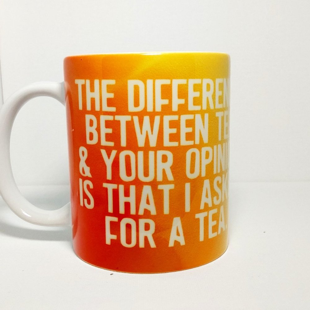 Have one to sell? Sell now Handmade Funny Sarcastic Tea Mug - Colorful - Dishwa